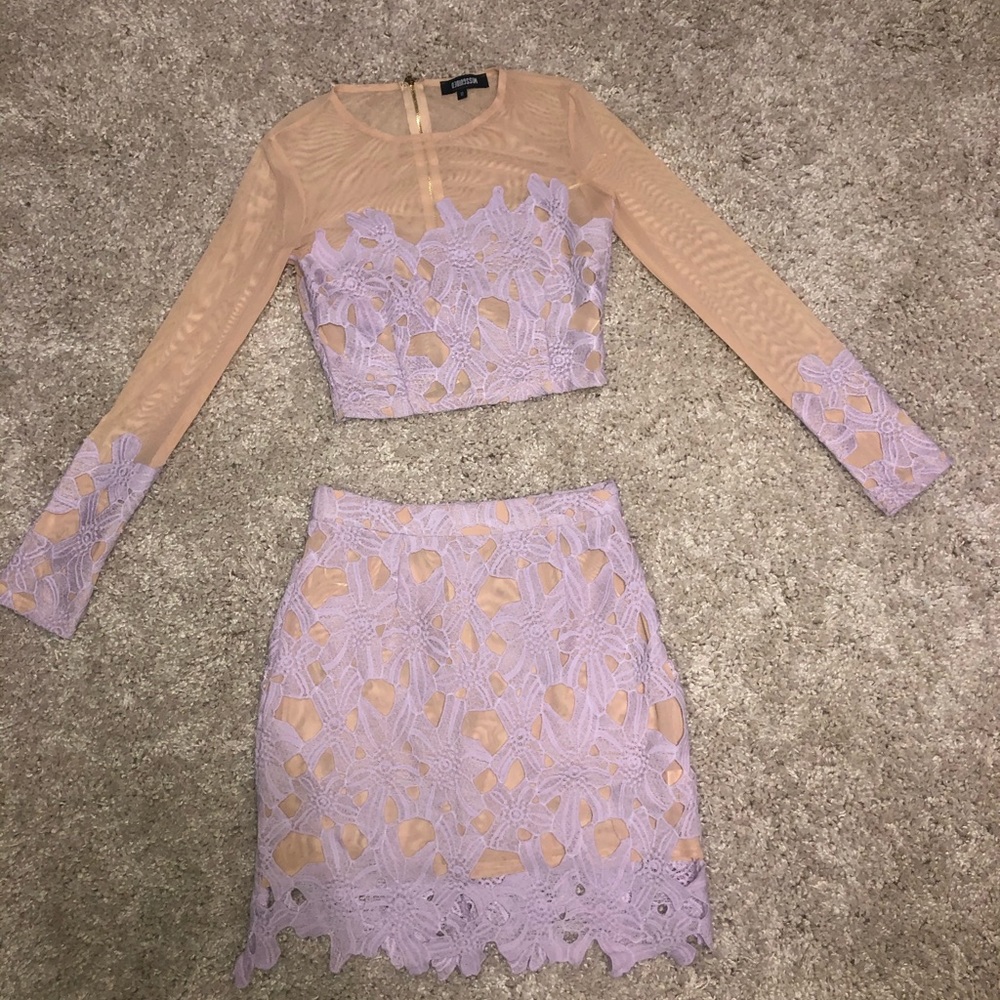 Lilac two piece set